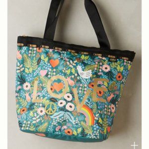 ISO- LeSportsac Rifle Paper Hailey Love tote bag